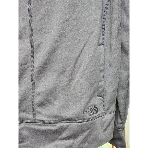 The North Face Womens Gray Pullover Hoodie Size XL Drawstring Neck - Picture 3 of 7